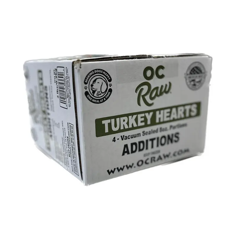 OC Raw Additions Turkey Heart 2 lb