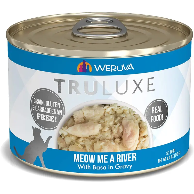 Weruva TruLuxe Meow Me A River with Basa in Gravy
