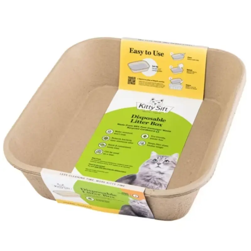 Kitty Sift Jumbo Disposable Litter Box