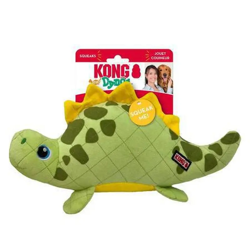 Kong Dog Toy Dynos Roars Green