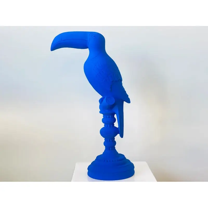 Toucan Bird in Ultra Matte Blue