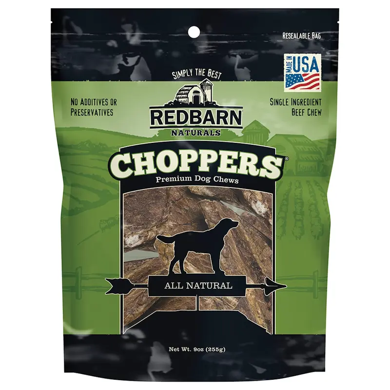 Redbarn Naturals Choppers Chews Dog Treat  9 Oz