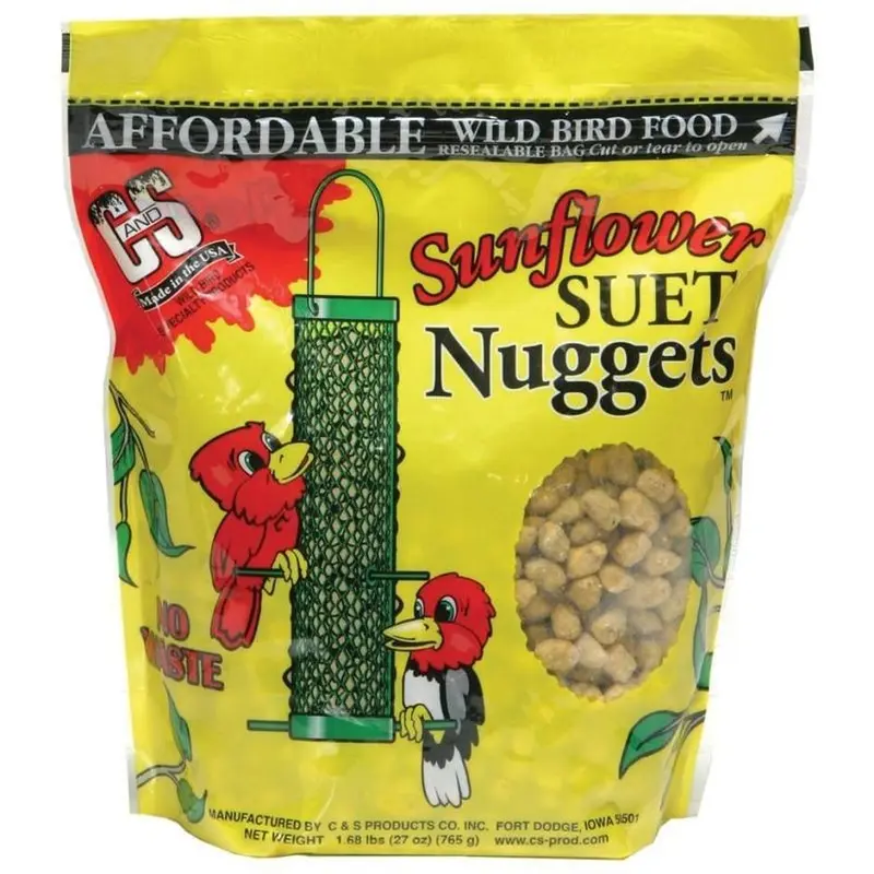 C&S Sunflower Suet Nuggets 27oz