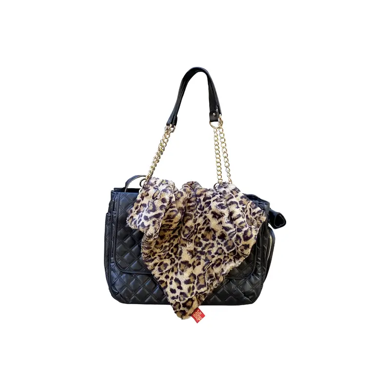 Carrier Square Blanket, Leopard Sand