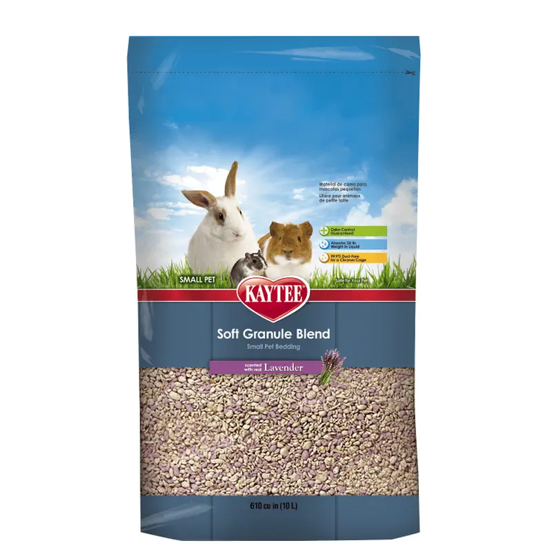 Kaytee Soft Granule Blend Lavender Bedding for Pet Cages