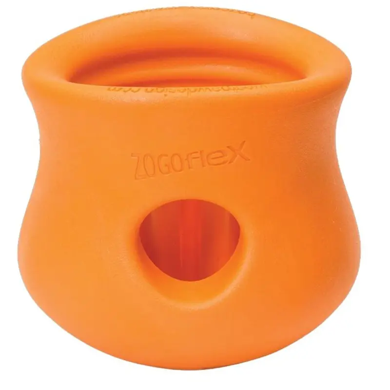 West Paw Toppl Dog Toy Tangerine Large