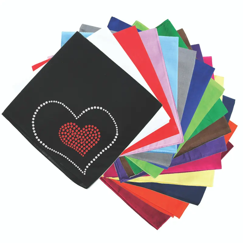 Red Heart inside Heart Bandanna