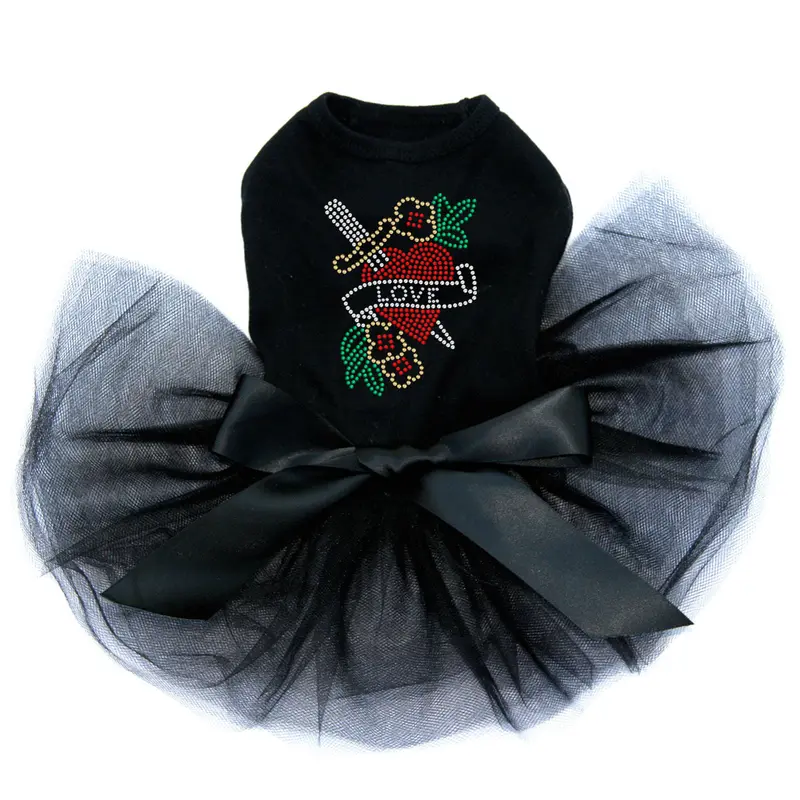 Tattoo Heart with Sword - Custom Tutu