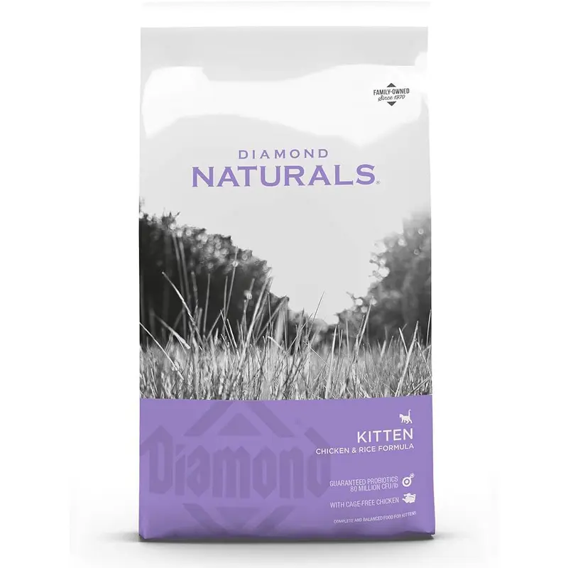 Diamond Chicken & Rice Kitten Dry Cat Food 6lb