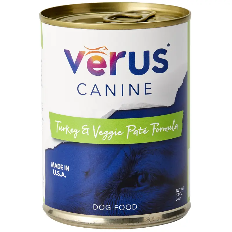 Verus Turkey & Veggie Pt Formula Grain-Inclusive Canned Dog Food