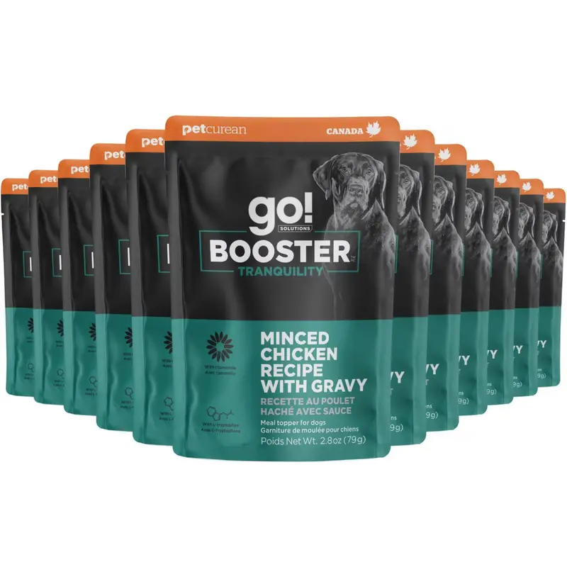Go! Solutions Dog Booster Tranquility Chicken With Gravy Minced