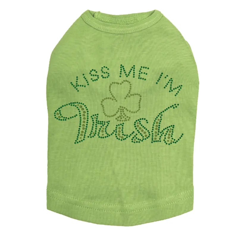 Kiss Me I'm Irish  1 - Dog Tank