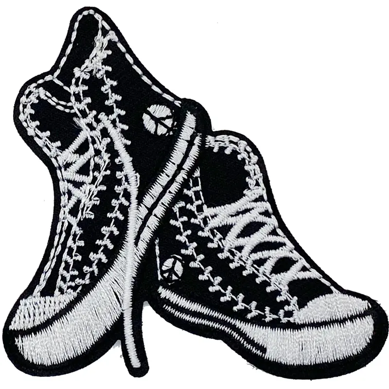 Tennis Shoes (Black & White) - Patch