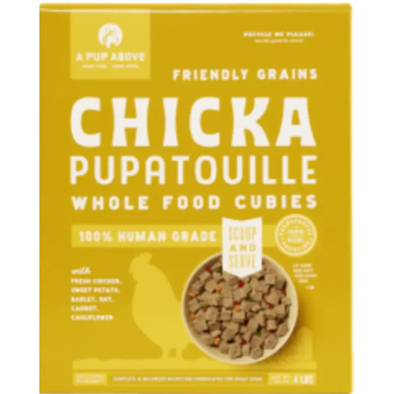 A Pup Above Air Dried Chicken Pupatouille