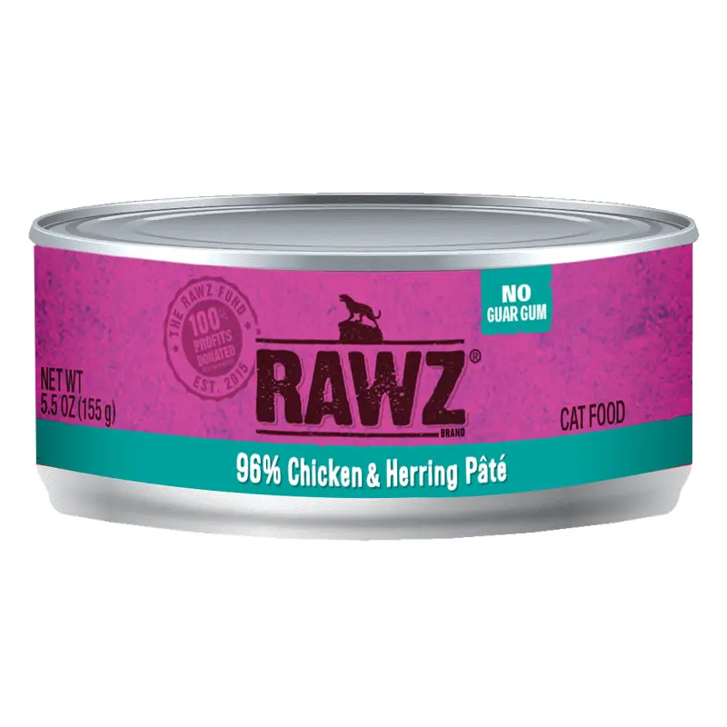Rawz Cat 96% Chicken & Herring Pate