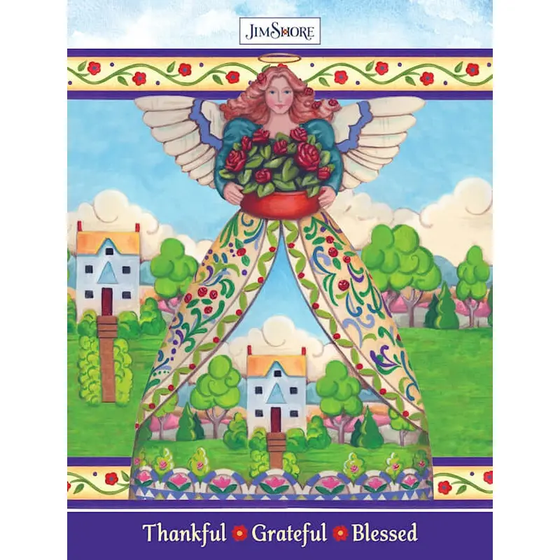 Thankful, Grateful, Blessed Lined Journal