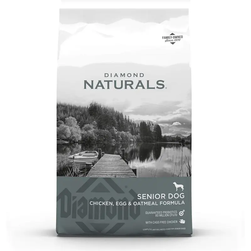 Diamond Chicken Egg & Oatmeal Senior Dry Dog Food 18lb