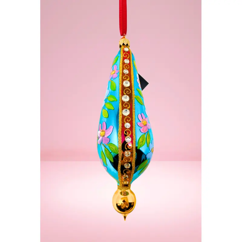Florentine Elegance Polish Glass Ornament