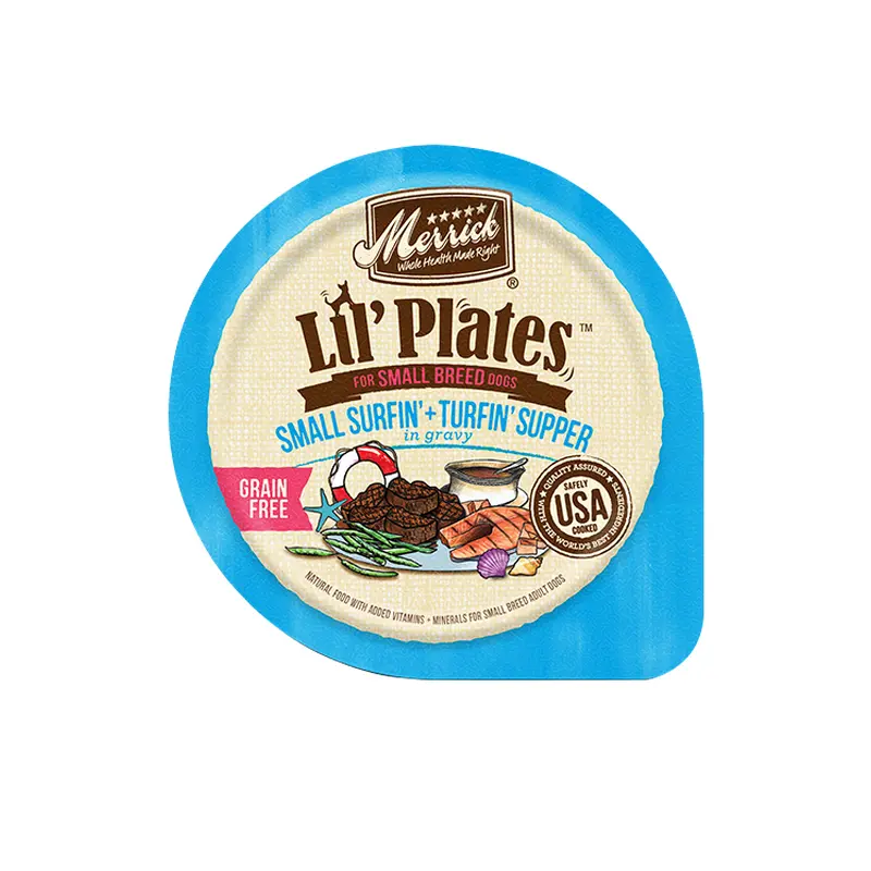 Merrick Lil Plates Grain Free Small Surfin and Turfin Wet Dog Food (3.5oz)