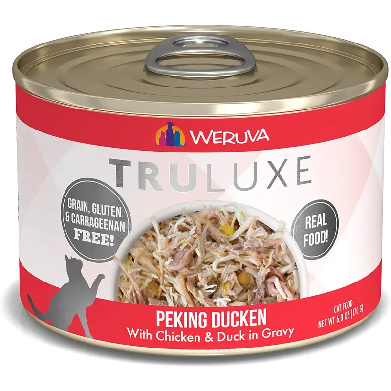 Weruva TruLuxe Peking Ducken with Chicken & Duck in Gravy