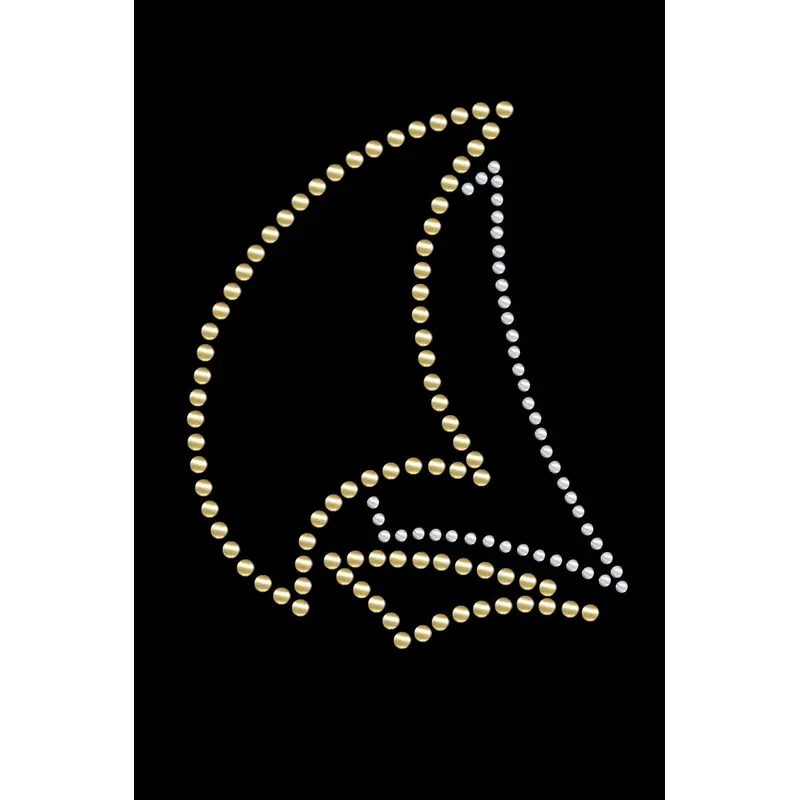 Sailboat (Small - Nailhead) -  Custom Tutu