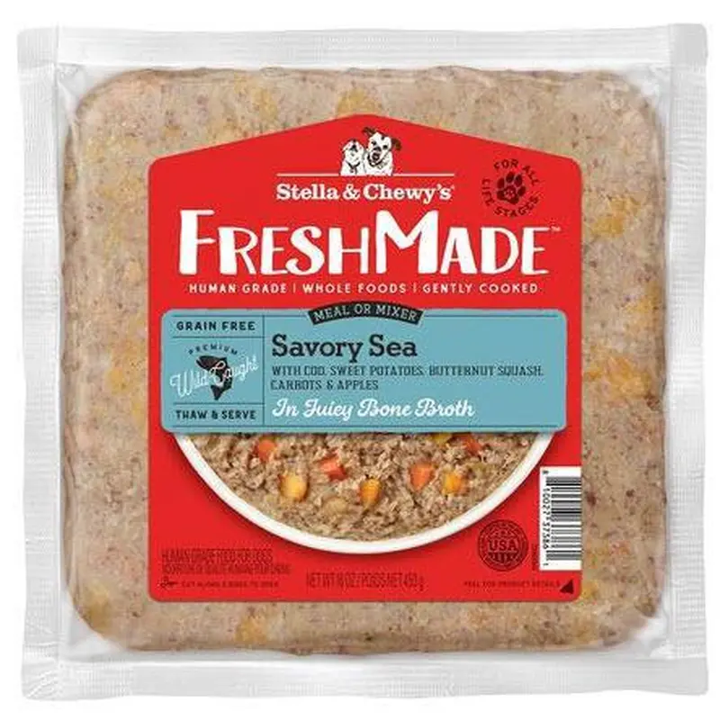 Stella & Chewy's Dog Frozen Freshmade Savory Sea 16 oz