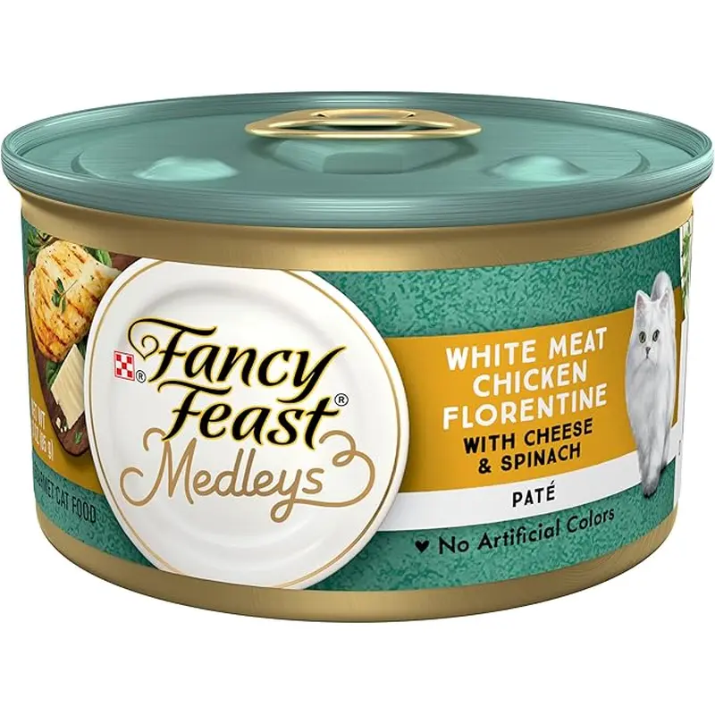 Fancy Feast Medleys Chicken with Cheese & Garden Greens (3oz)