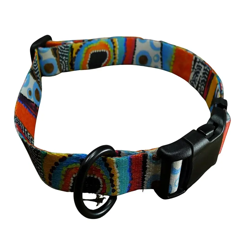 MNT Straps Autumn Dog Collar Medium 9"-14"