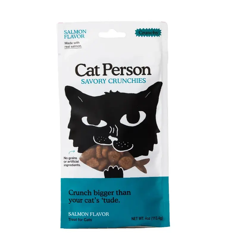 Cat Person Crunchy Salmon Treat