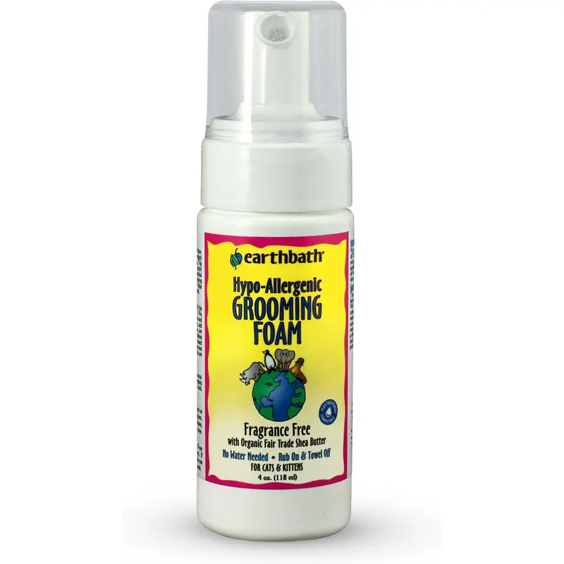 Earthbath Hypo-Allergenic Cat Foam 4oz.