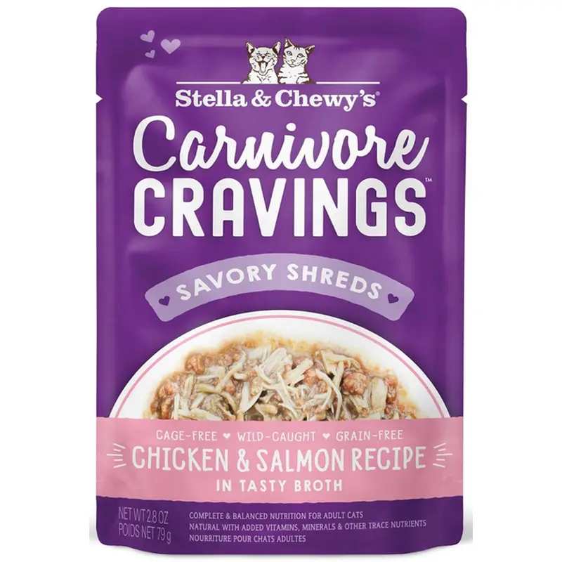 Stella & Chewy's Cat Carnivore Cravings Chicken & Salmon Pouch