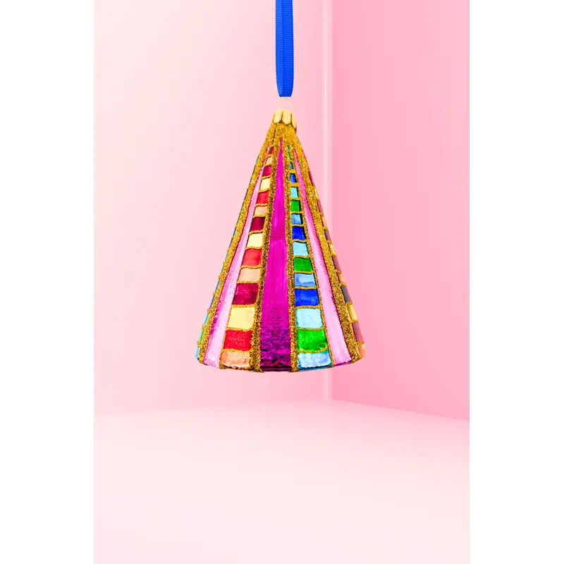 High Better Tree Glass Ornament