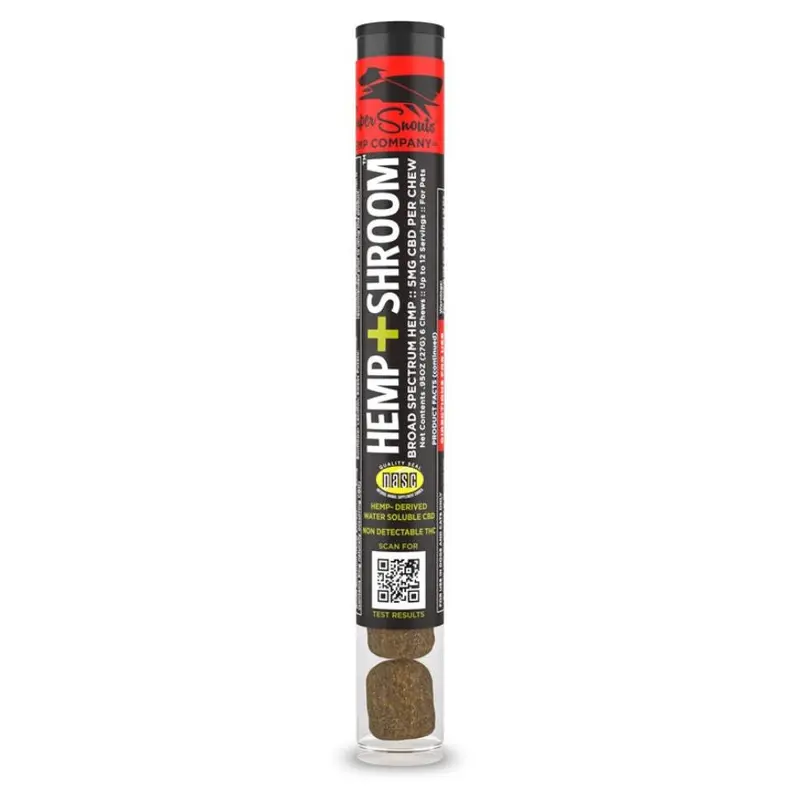 Super Snouts Grain Free Hemp+Shroom 6Ct Chews