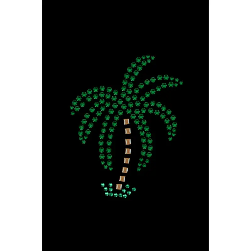 Palm Tree(Green Rhinestones - Small) - Custom Tutu
