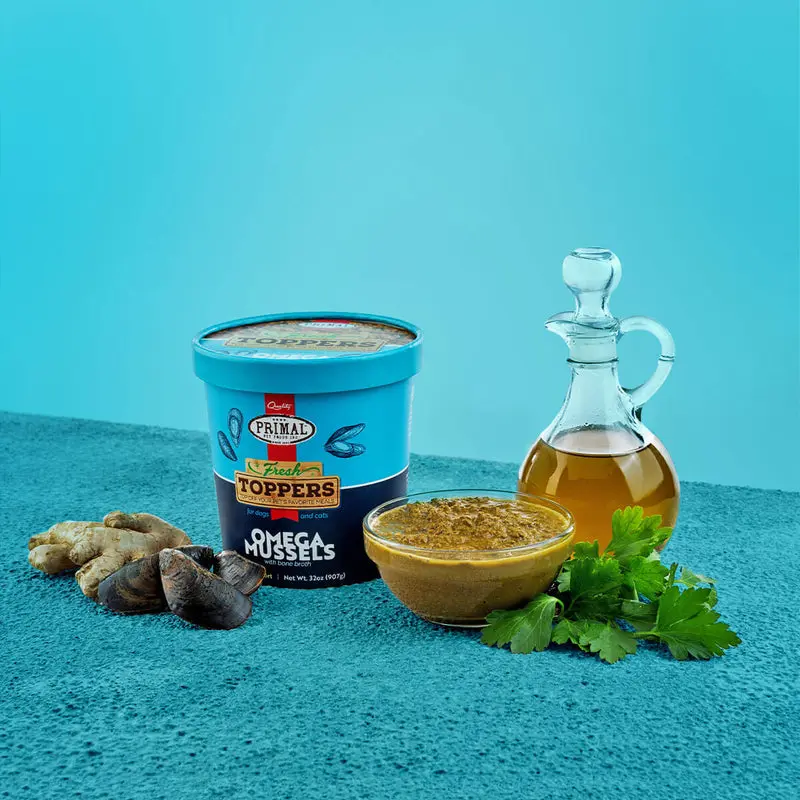 Primal Fresh topper Elixer 16 oz Omega Mussel