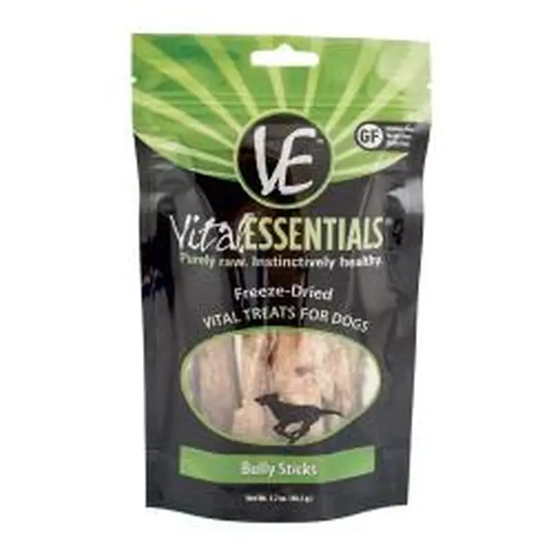 Vital Essentials Freeze Dried Dog Treats Bully Stick - Pack of 5