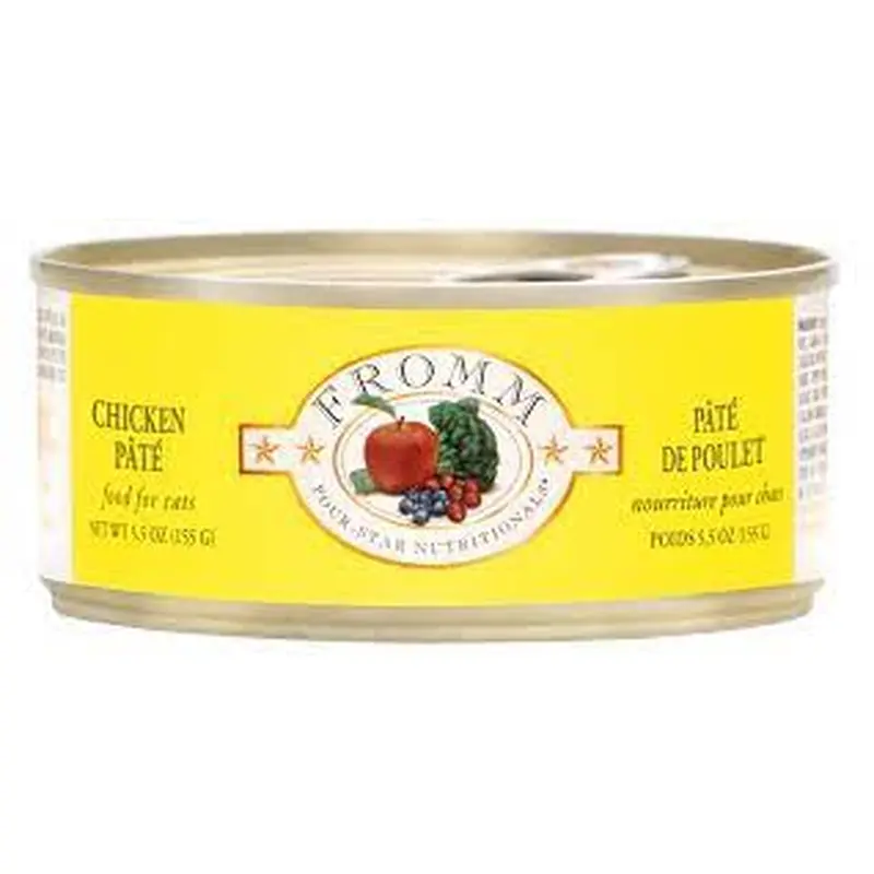 Fromm Four Star Canned Chicken & Rice Pte Cat Food