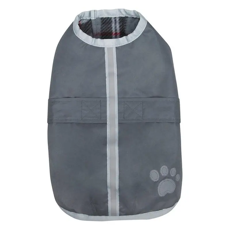 Petedge Zack & Zoey Noreaster Blanket Dog Coat eXtra Large Silver
