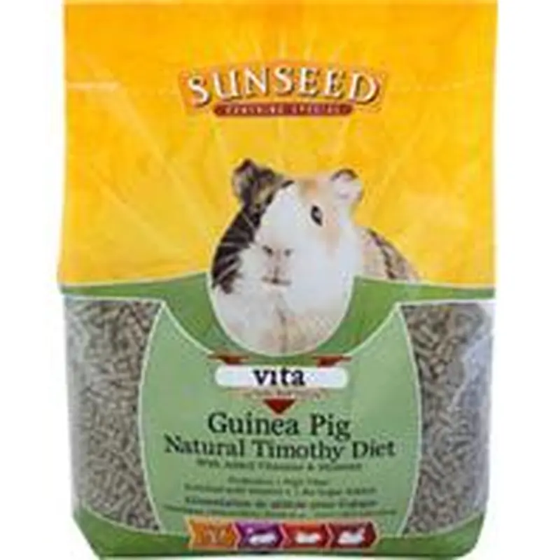 Sunseed Vita Sunscription Natural Timothy Guinea Pig Diet, 5lbs