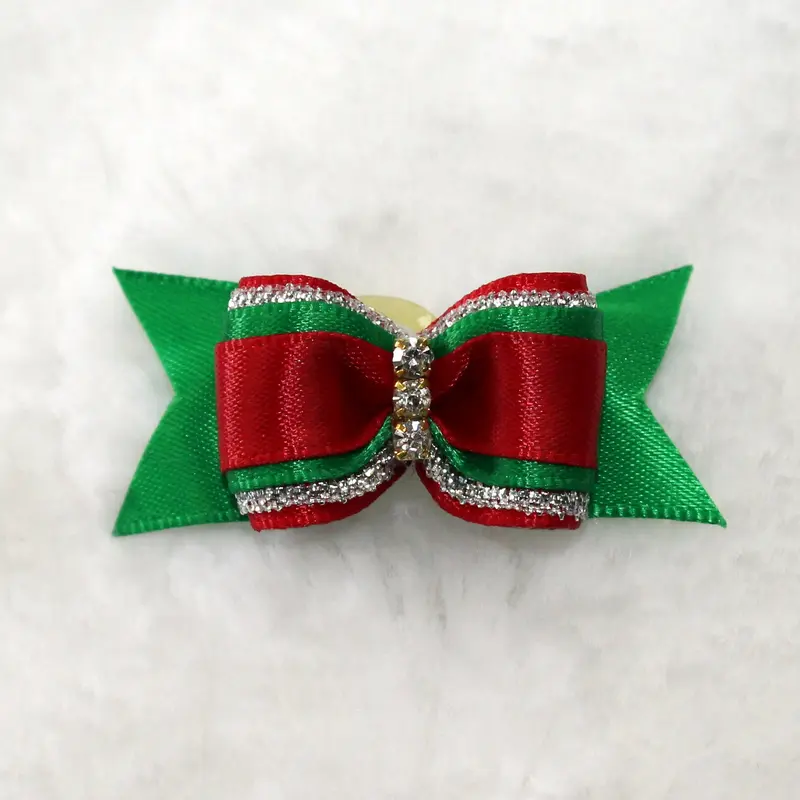 Christmas Dog Bow