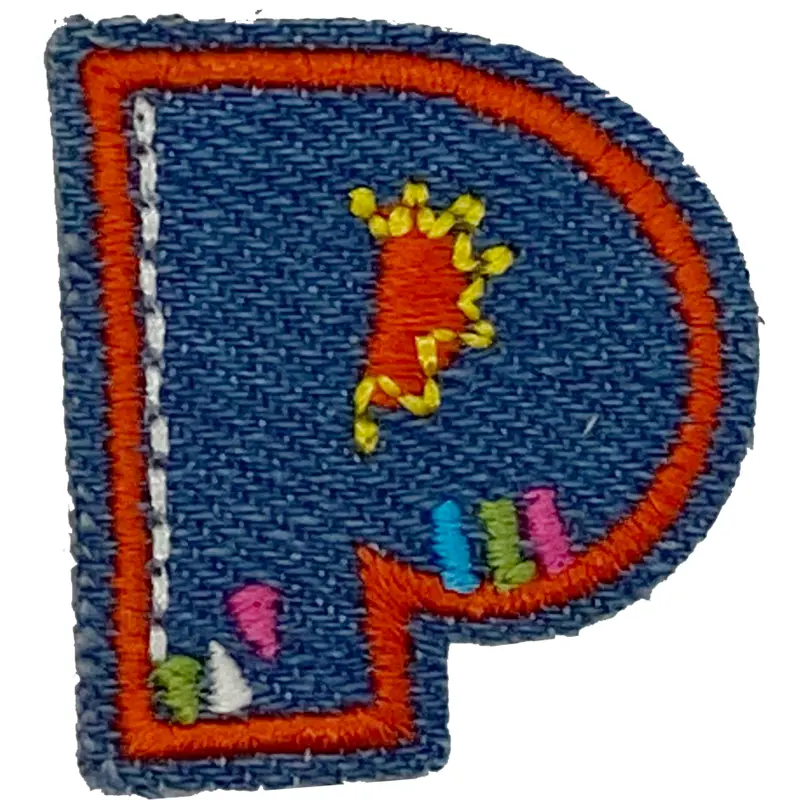 Denim P - Patch