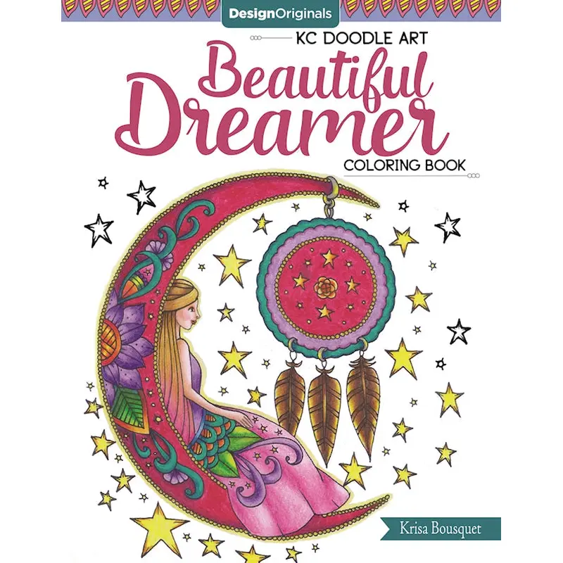 KC Doodle Art Beautiful Dreamer Coloring Book