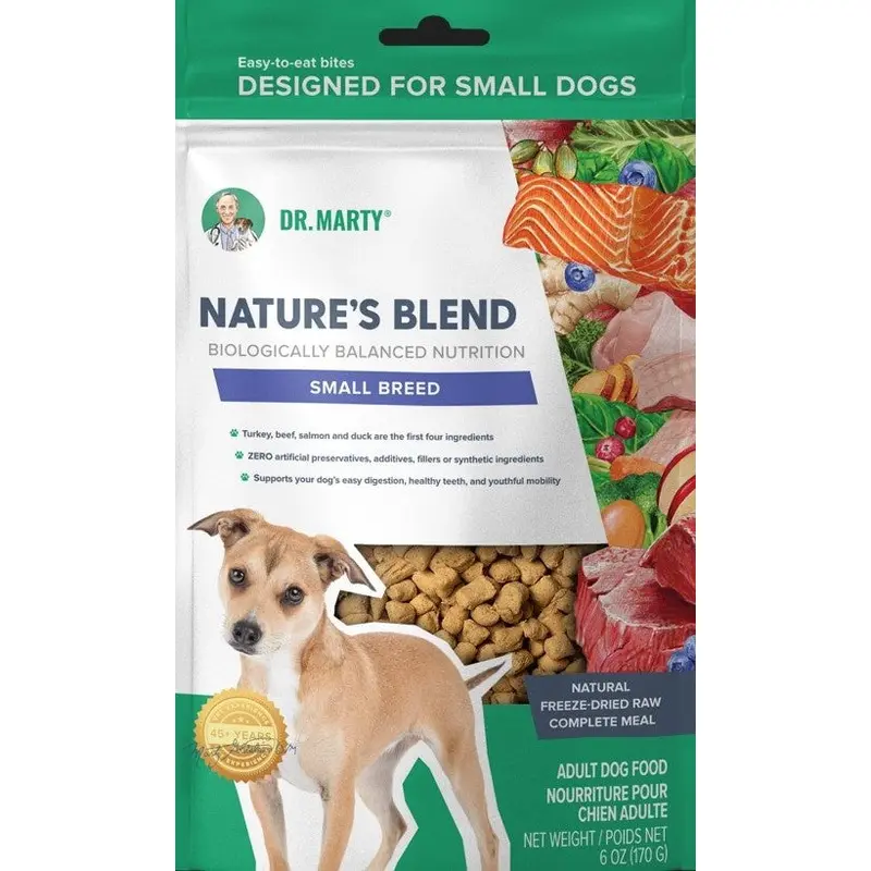 Dr. Marty Nature's Blend Small Breed Freeze Dried Raw Dog Food