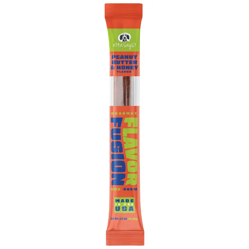 Etta Says Fusion Chew Peanut Butter and Honey Dog Treat (2oz)