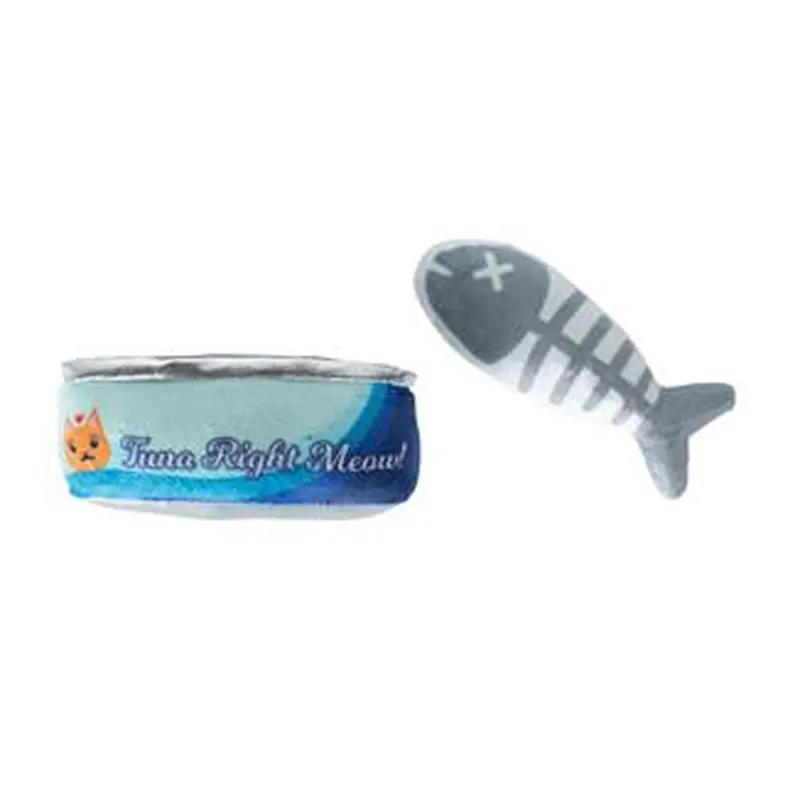 Fringe Tuna Right Meow Mini Cat Toys Set of 2