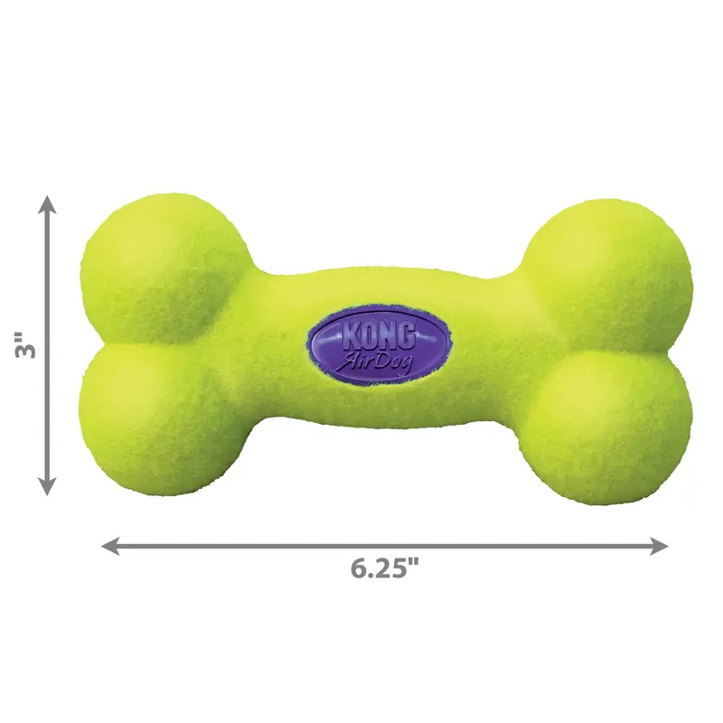 Kong Dog Toy AirDog Squeaker Bone Medium
