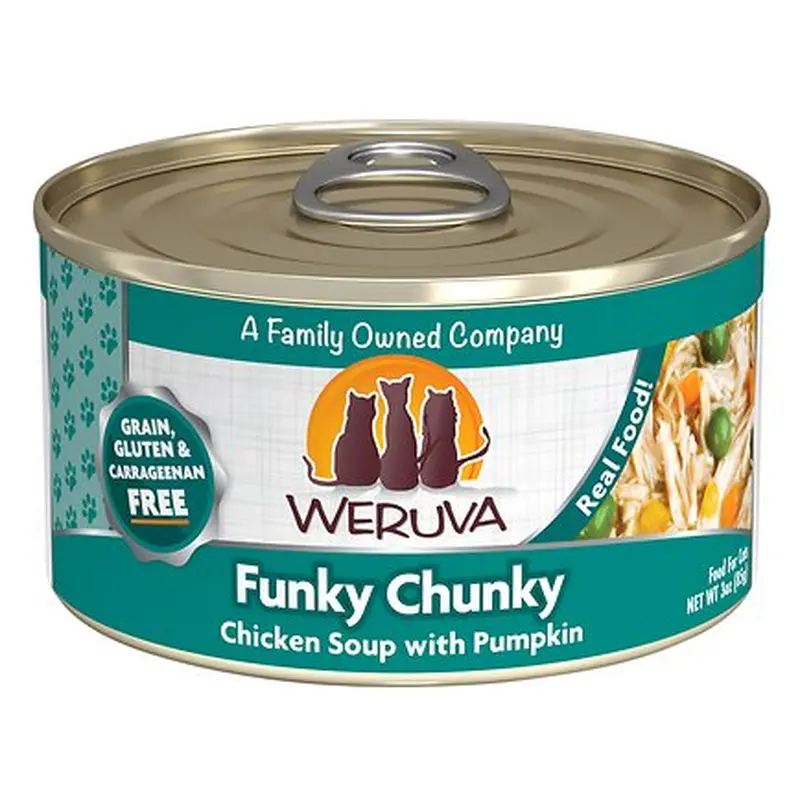 Weruva Cat Grain-Free Funky Chunky Chicken Soup with Pumpkin