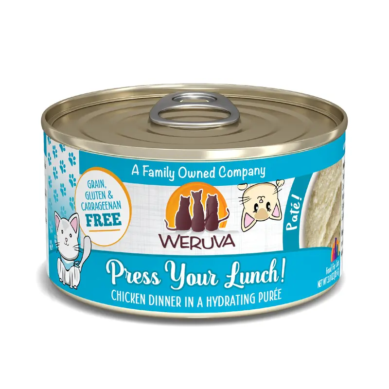 Weruva Pate 3oz Canned Cat food Press Your Lunch