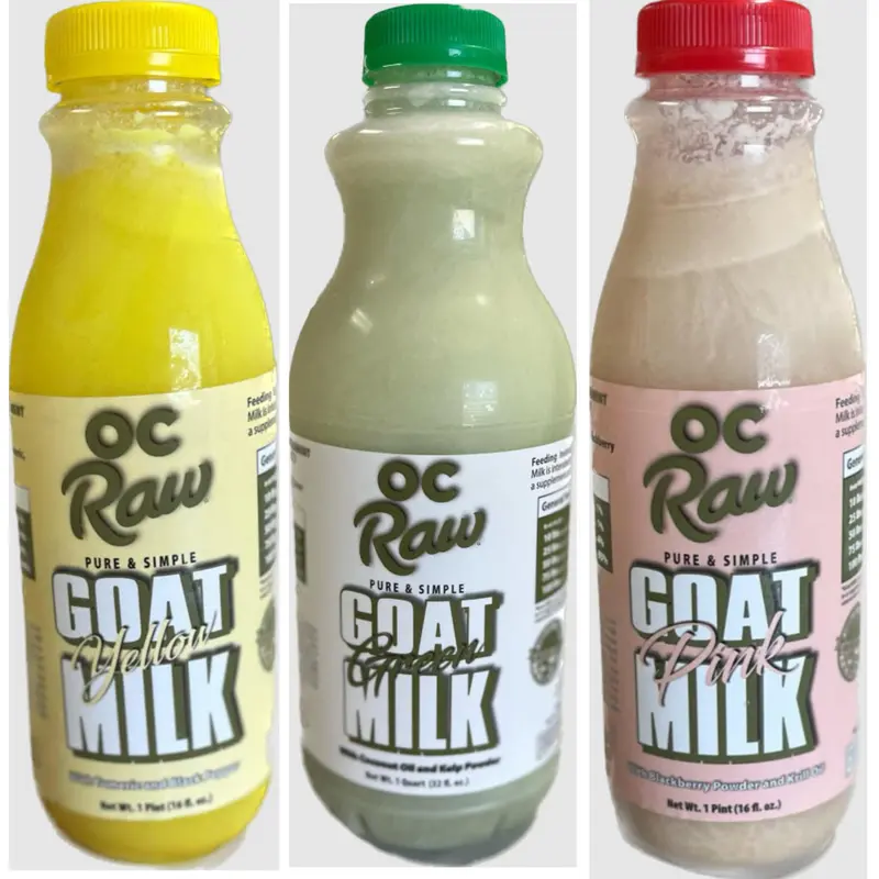 OC Raw Goat Milk