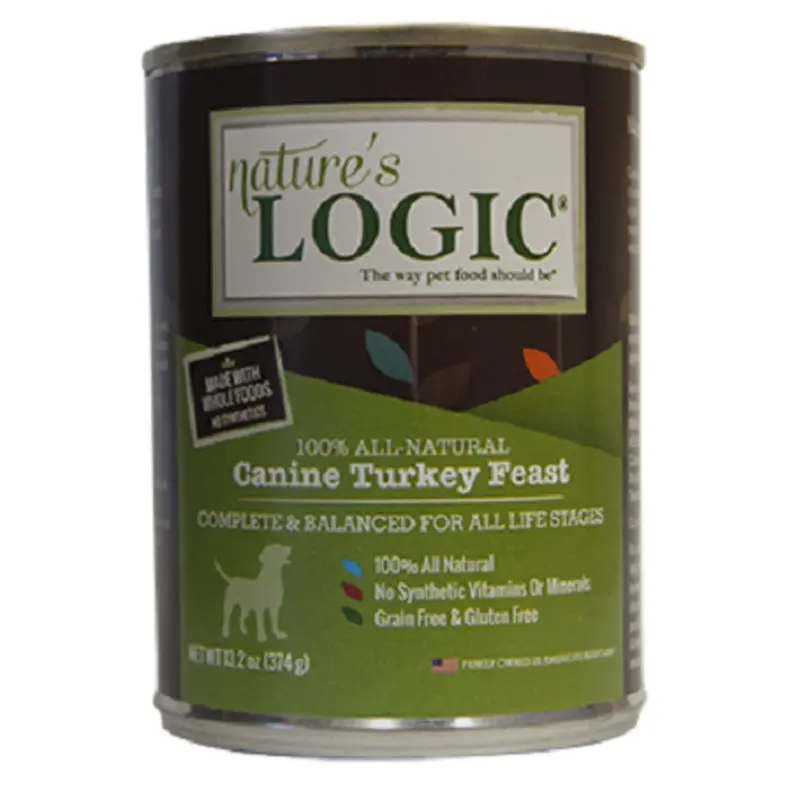 Nature's Logic Canine Grain Free Turkey Feast Canned Dog Food